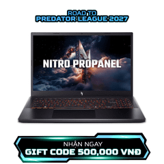 Laptop Gaming Acer Nitro ProPanel ANV15-52-74UM (Core 7 240H | GeForce RTX™ 3050 6GB | 16GB | 512GB | 15.6' FHD 180Hz | Win 11)
