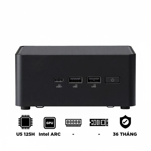 PC Mini ASUS NUC 14 Pro Tall RNUC14RVHU500000I (Ultra 5 125H, Arc Graphics)
