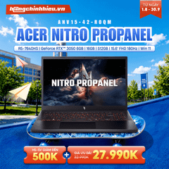 Laptop Gaming Acer Nitro ProPanel ANV15-42-R0QM (R5-7640HS | GeForce RTX™ 3050 6GB | 16GB | 512GB | 15.6' FHD 180Hz | Win 11)