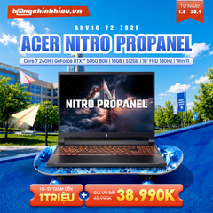 Laptop Gaming Acer Nitro ProPanel ANV16-72-782F (Core 7 240H | GeForce RTX™ 5050 8GB | 16GB | 512GB | 16' FHD 180Hz | Win 11)