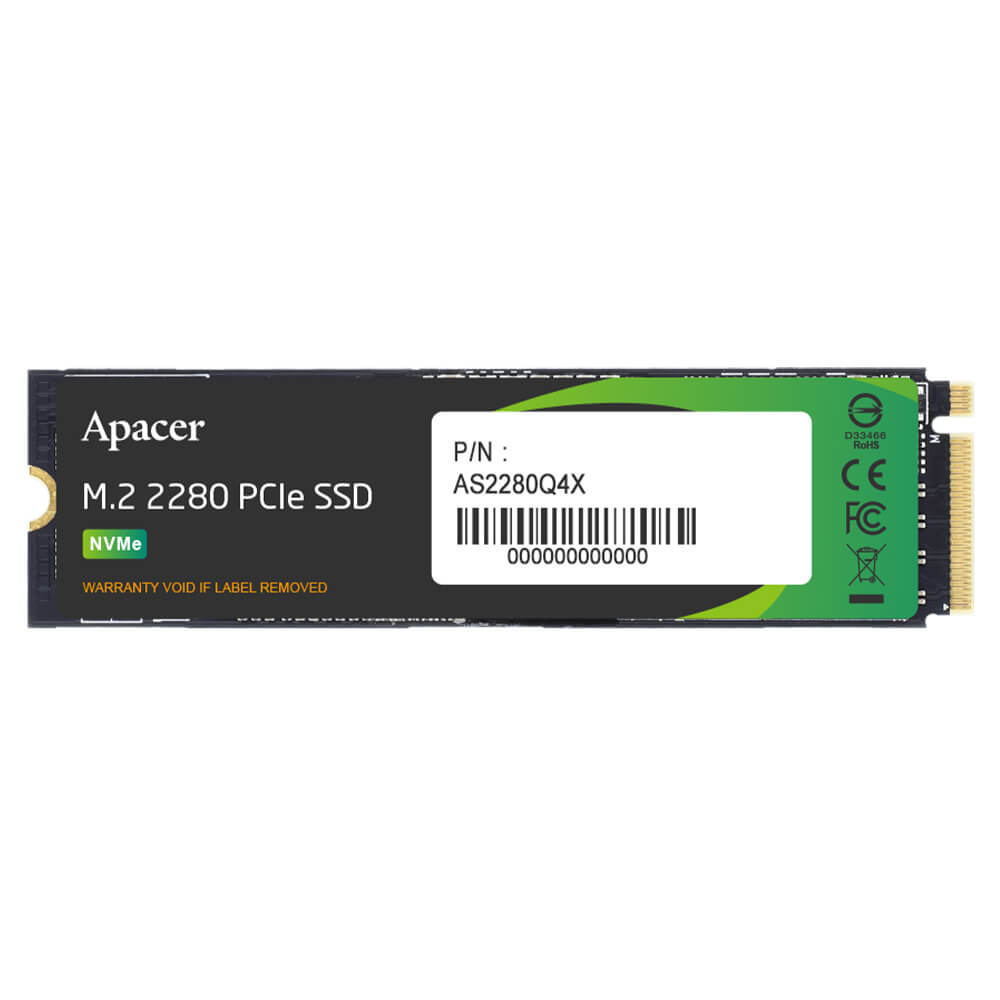 Ổ cứng SSD Apacer AS2280Q4X 1TB M.2 PCIe Gen4x4