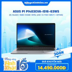 Laptop ASUS ExpertBook P1 P1403CVA-I516-63WS (i5-13420H | 16GB | 512GB | Intel UHD | 14' FHD | Win 11 + Office)