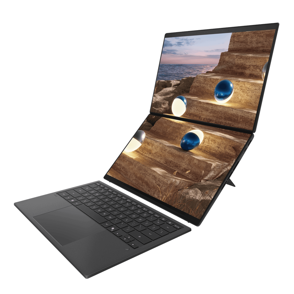 Laptop ASUS ZenBook DUO UX8407AA-SN439WS (Ultra X7-358H | 32GB | 512GB | Intel Arc | 2x 14' 3K OLED 144Hz Touch | Win 11)