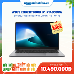 Laptop ASUS ExpertBook P1 P1403CVA-i308256-50W (i3-1315U | 8GB | 256GB | Intel UHD Graphics | 14' FHD | Win 11)