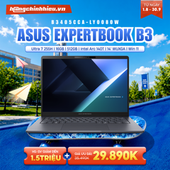 Laptop ASUS ExpertBook B3 B3405CCA-LY0080W (Ultra 7 255H | 16GB | 512GB | Intel Arc 140T | 14' WUXGA | Win 11)