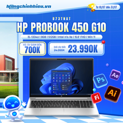 Laptop HP Probook 450 G10 B73TNAT (i5-1334U | 8GB | 512GB | Intel Iris Xe | 15.6' FHD | Win 11)