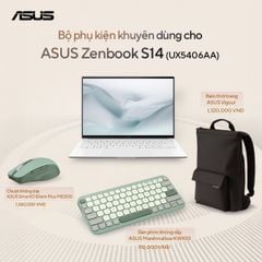Laptop ASUS ZenBook S 14 UX5406AA-SU415WS (Ultra 9 386H | 32GB | 512GB | Intel Graphics | 14' 3K OLED 120Hz Touch | Win 11 + Office)