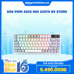 Bàn phím ASUS ROG Azoth NX Storm White