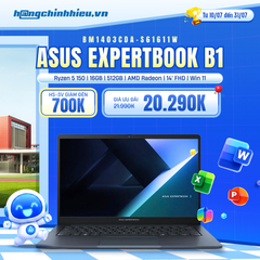 Laptop ASUS ExpertBook B1 BM1403CDA-S61611W (Ryzen 5 150 | 16GB | 512GB | AMD Radeon | 14' FHD | Win 11)