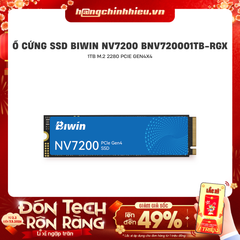 Ổ cứng SSD Biwin NV7200 1TB M.2 2280 PCIe Gen4x4 (BNV720001TB-RGX)