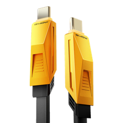 Cáp sạc nhanh Movespeed RGB Cyber CC02 240W | 1M | C to C