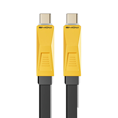 Cáp sạc nhanh Movespeed RGB Cyber CC02 240W | 1M | C to C