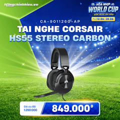 Tai nghe Corsair HS55 Stereo Carbon (CA-9011260-AP)