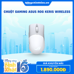 Chuột Gaming ASUS ROG Keris Wireless Aimpoint White