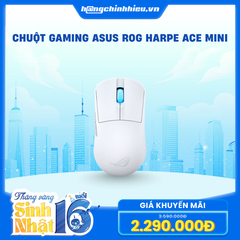 Chuột Gaming Asus ROG Harpe Ace Mini White
