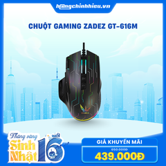 Chuột Gaming Zadez GT-616M RGB