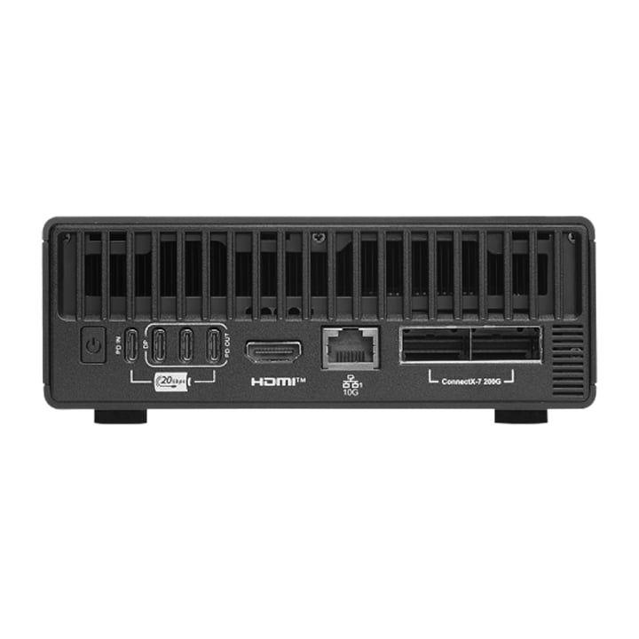 MINI PC AI MSI EdgeXpert-55SVN (Arm 20-core | NVIDIA Blackwell | 128GB | 4TBSSD | 4USB-C | 1HDMI | Wifi-Bluetooth | NVIDIA DGX-OS | 3Y | BLACK)