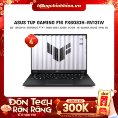 Laptop ASUS TUF Gaming F16 FX608JH-RV131W (i5-13450HX | GeForce RTX™ 5050 8GB | 32GB | 512GB | 16' WUXGA 165Hz | Win 11)