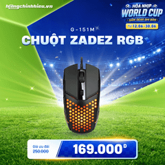Chuột Gaming Zadez G-151M RGB
