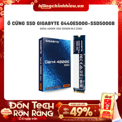 Ổ cứng SSD GIGABYTE Gen4 4000E SSD 500GB M.2 2280 (G440E500G-SSD500GB)