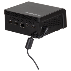 Mini PC GIGABYTE BRIX (GB-BTIP-N250) (N250 | 1xD5-4800 | 1x NVMe/1x Sata | 1xHDMI | WiFi | Bluetooth | 1xLAN | VESA | NoOS | ĐEN)