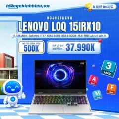 Laptop Lenovo LOQ 15IRX10 83JE01AGVN (i7-13645HX | GeForce RTX™ 5050 8GB | 16GB | 512GB | 15.6' FHD 144Hz | Win 11)
