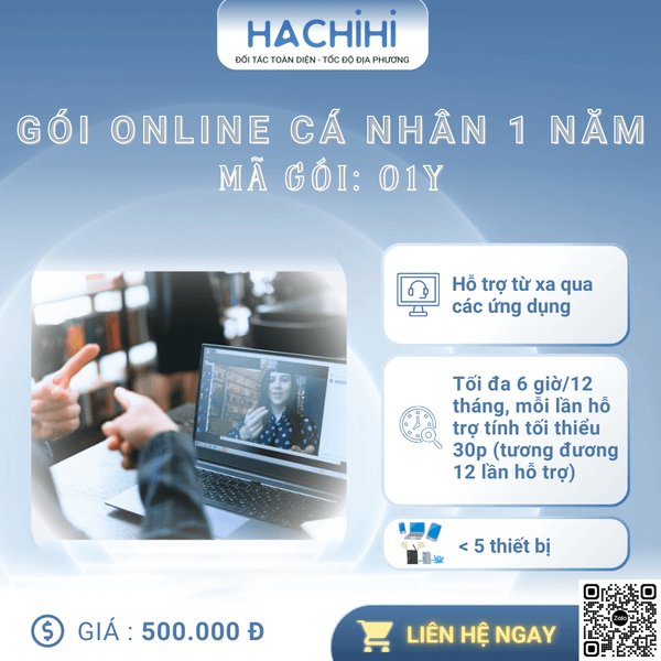 Dịch vụ IT Helpdesk Online cá nhân (O1Y)