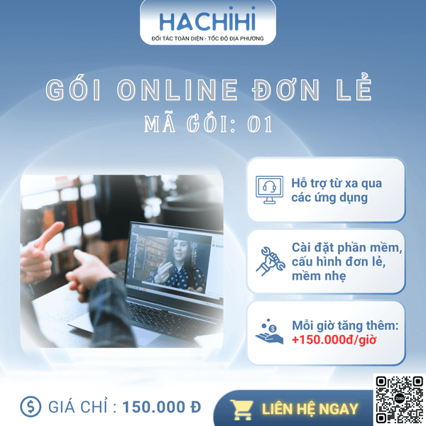 Dịch vụ IT Helpdesk Online đơn lẻ (O1)