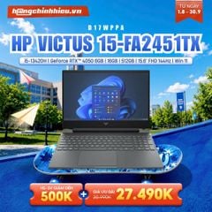 Laptop Gaming HP Victus 15-fa2451TX D17WPPA (i5-13420H | GeForce RTX™ 4050 6GB | 16GB | 512GB | 15.6' FHD 144Hz | Win 11)