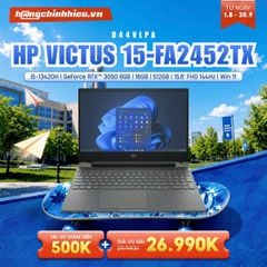 Laptop Gaming HP Victus 15-fa2452TX D44VLPA (i5-13420H | GeForce RTX™ 3050 6GB | 16GB | 512GB | 15.6' FHD 144Hz | Win 11)