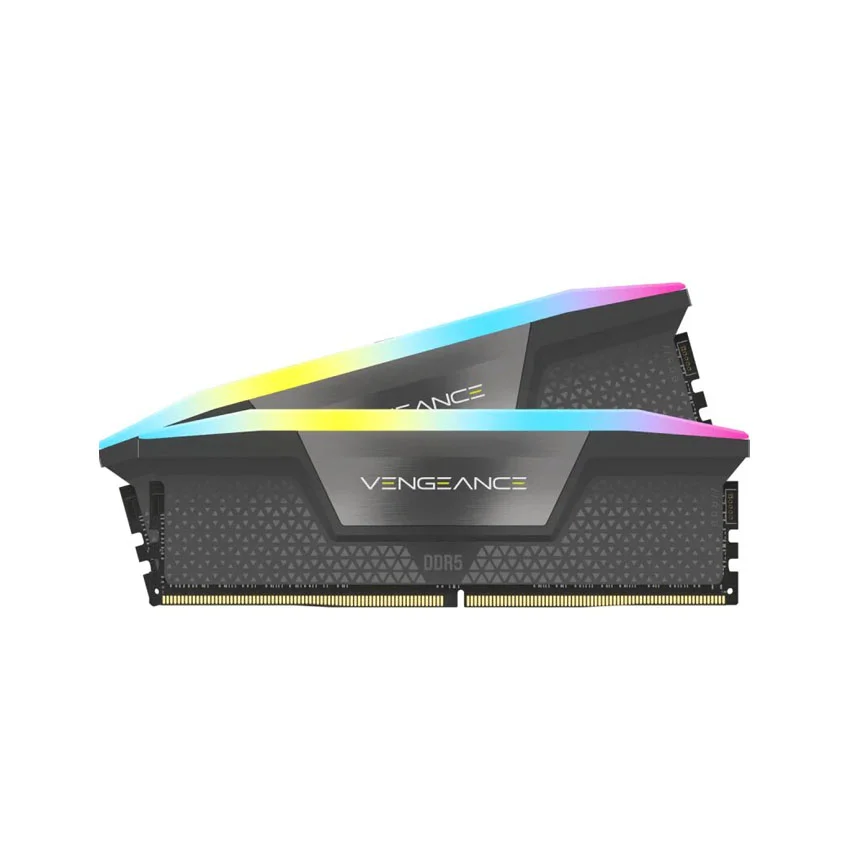Ram PC Corsair Vengeance RGB Grey 32GB (2x16GB) DDR5 6000MHz (CMH32GX5M2E6000Z36)