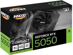 Card màn hình Inno3d GeForce RTX 5050 8GB Compact (N50501-08D6-174080N)