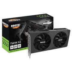 Card màn hình Inno3d GeForce RTX 5050 8GB Twin X2 (N50502-08D6-174071N)