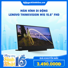 Màn hình di động Lenovo ThinkVision M15 15.6 inch FHD 62CAUAR1WW