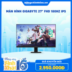 Màn hình GIGABYTE GS27FA Gaming 27 inch FHD 180Hz IPS
