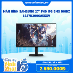 Màn hình SAMSUNG LS27D300GAEXXV 27 inch FHD IPS 5ms 100Hz