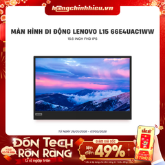 Màn hình di động Lenovo L15 15.6 inch FHD IPS 66E4UAC1WW