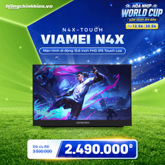 Màn hình di động VIAMEI N4X 15.6 inch FHD IPS Touch Loa (1Wx2), Mini HDMI, USB-C, VESA