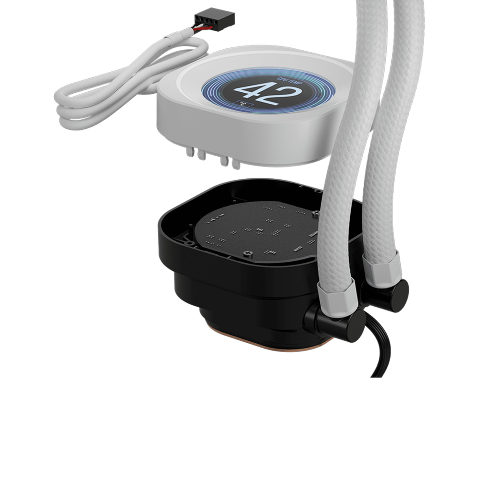 Tản nhiệt nước Corsair NAUTILUS 360 RS LCD White