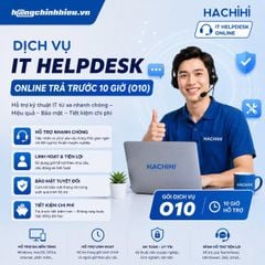Dịch vụ IT Helpdesk Online Trả Trước 10 giờ (O10)