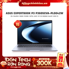 Laptop ASUS ExpertBook P3 P3605CVA-PL0042W (i5-13420H | 16GB | 512GB | Intel UHD | 16' 2K WQXGA 144Hz | Win 11)