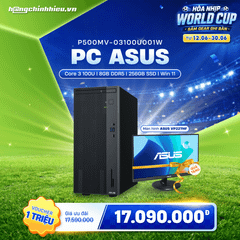 PC ASUS P500MV-03100U001W (Core 3 100U | 8GB DDR5 | 256GB SSD | Win 11)