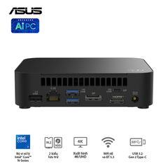 PC Mini Asus NUC 14 Essential RNUC14MNK355 (Intel Core3 N355 | 1x DDR5-4800 | M.2 PCIe Gen3 | LAN |No OS ) – RNUC14MNK3500000