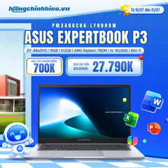 Laptop ASUS ExpertBook P3 PM3406CHA-LY0089W (R7-8840HS | 16GB | 512GB | AMD Radeon 780M | 14' WUXGA | Win 11)