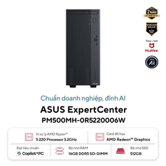 PC ASUS PM500MH-0R5220006W (Ryzen 5-220 | 16GB | 512GB SSD | Win 11 | Xám)
