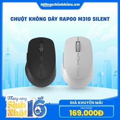 Chuột không dây Rapoo M310 Silent