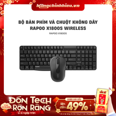 Bộ Bàn phím và Chuột không dây Rapoo X1800S Wireless