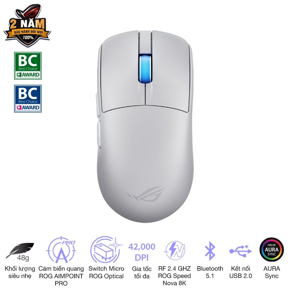 Chuột Gaming không dây ASUS ROG Harpe II Ace
