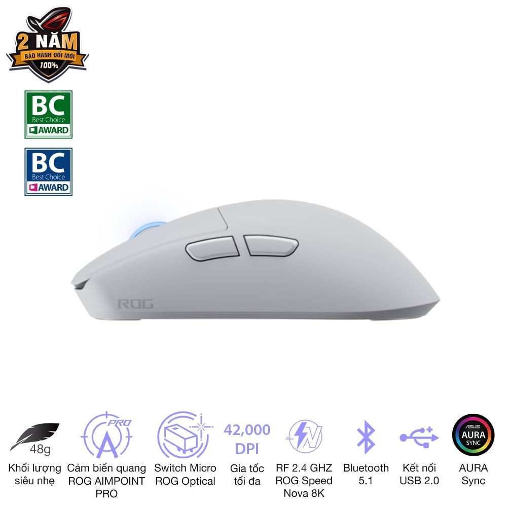 Chuột Gaming không dây ASUS ROG Harpe II Ace