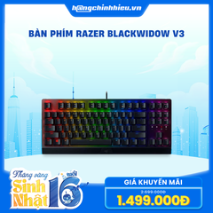 Bàn phím Razer BlackWidow V3 Tenkeyless Green Switch Wired (RZ03-03490100-R3M1)